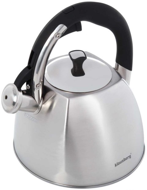 CZAJNIK Z GWIZDKIEM KLAUSBERG 2,2L KB-7409 CZAJNIK Z GWIZDKIEM KLAUSBERG 2,2L KB-7409