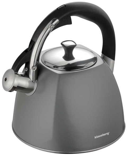 CZAJNIK Z GWIZDKIEM KLAUSBERG 2,2L KB-7411 CZAJNIK Z GWIZDKIEM KLAUSBERG 2,2L KB-7411