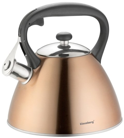 CZAJNIK Z GWIZDKIEM KLAUSBERG 3L KB-7209 CZAJNIK Z GWIZDKIEM KLAUSBERG 3L KB-7209