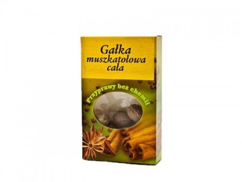 GAŁKA MUSZKATOŁOWA CAŁA 30G DARY NATURY GAŁKA MUSZKATOŁOWA CAŁA 30G DARY NATURY