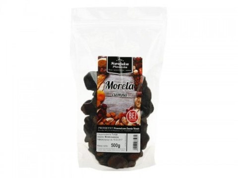 MORELE SUSZONE NATURALNE CIEMNE 500g bez SIARKI Swojska Piwniczka MORELE SUSZONE NATURALNE CIEMNE 500g bez SIARKI Swojska Piwniczka