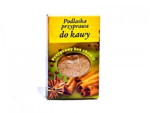 PRZYPRAWA DO KAWY BEZGLUTENOWA (PODLASKA) 50 g - DARY NATURY PRZYPRAWA DO KAWY BEZGLUTENOWA (PODLASKA) 50 g - DARY NATURY