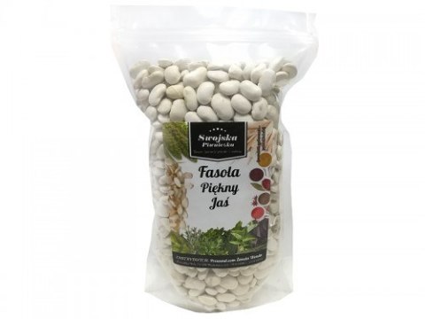 FASOLA BIAŁA JAŚ jasiek 1kg Swojska Piwniczka FASOLA BIAŁA JAŚ jasiek 1kg Swojska Piwniczka