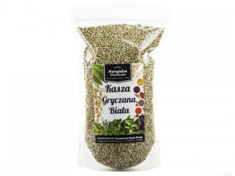 Kasza gryczana BIAŁA niepalona GRYKA 500g Swojska Piwniczka Kasza gryczana BIAŁA niepalona GRYKA 500g Swojska Piwniczka