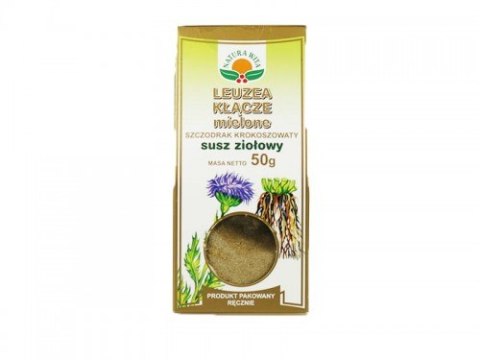 LEUZEA SZCZODRAK KŁĄCZE MIELONE 50G NATURA WITA LEUZEA SZCZODRAK KŁĄCZE MIELONE 50G NATURA WITA