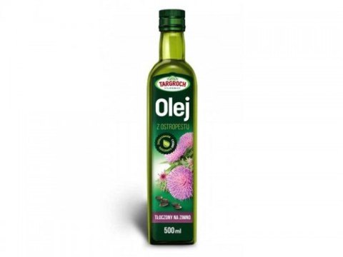 OLEJ Z OSTROPESTU ZIMNOTŁOCZONY 500ML TARGROCH OLEJ Z OSTROPESTU ZIMNOTŁOCZONY 500ML TARGROCH