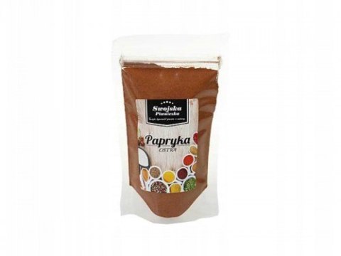 PAPRYKA OSTRA MOCNO CZERWONA 500g Swojska Piwniczka PAPRYKA OSTRA MOCNO CZERWONA 500g Swojska Piwniczka