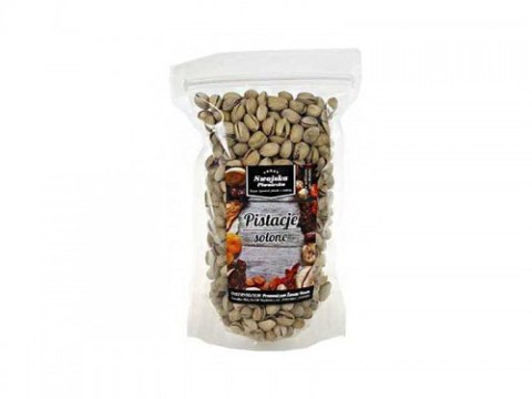 Pistacje PRAŻONE solone 500G Swojska Piwniczka Pistacje PRAŻONE solone 500G Swojska Piwniczka