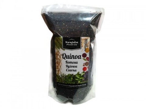 QUINOA - KOMOSA RYŻOWA CZARNA 500g Swojska Piwniczka QUINOA - KOMOSA RYŻOWA CZARNA 500g Swojska Piwniczka