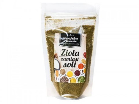 ZIOŁA ZAMIAST SOLI DIETA BEZSOLNA 100g Swojska Piwniczk ZIOŁA ZAMIAST SOLI DIETA BEZSOLNA 100g Swojska Piwniczk