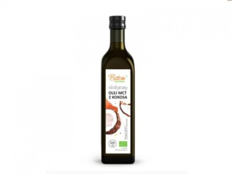 OLEJ KOKOSOWY MCT KETO BIO 500 ml - BATOM OLEJ KOKOSOWY MCT KETO BIO 500 ml - BATOM