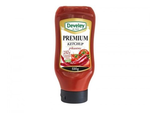 KETCHUP PREMIUM PIKANTNY 460g DEVELEY