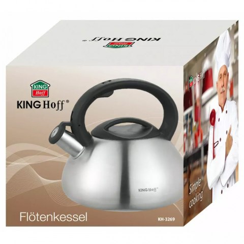 KINGHOFF CZAJNIK 3L Z GWIZDKIEM KH-3269 KINGHOFF CZAJNIK 3L Z GWIZDKIEM KH-3269