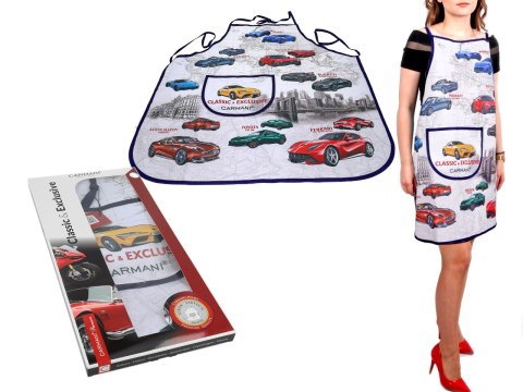 Fartuszek kuchenny - Classic & Exclusive, modern car (CARMANI) Fartuszek kuchenny - Classic & Exclusive, modern car (CARMANI)