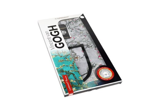 Fartuszek kuchenny - V. van Gogh, Kwitnący migdałowiec, srebrny (CARMANI) Fartuszek kuchenny - V. van Gogh, Kwitnący migdałowiec, srebrny (CARMANI)