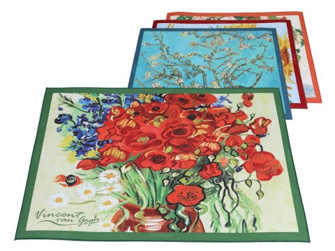 Kpl. 4 podkładek na stół - V. van Gogh, mix 2 (CARMANI) Kpl. 4 podkładek na stół - V. van Gogh, mix 2 (CARMANI)
