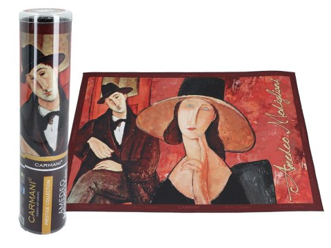 Podkładka na stół - A. Modigliani, Kobieta w kapeluszu i Mario Varvogli (CARMANI) Podkładka na stół - A. Modigliani, Kobieta w kapeluszu i Mario Varvogli (CARMANI)