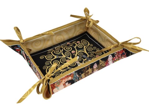 Koszyk na pieczywo duży - G. Klimt, kolaż (CARMANI) Koszyk na pieczywo duży - G. Klimt, kolaż (CARMANI)