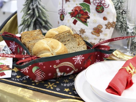 Koszyk na pieczywo mały - Boże Narodzenie (CARMANI) Koszyk na pieczywo mały - Boże Narodzenie (CARMANI)