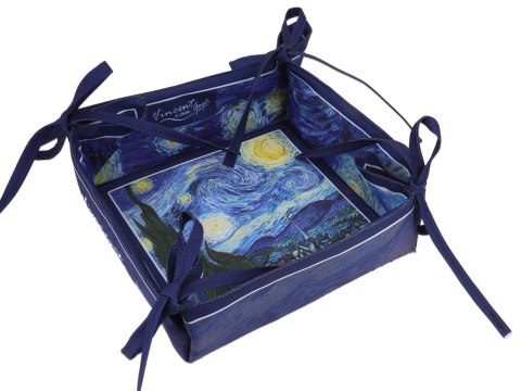 Koszyk na pieczywo mały - V. van Gogh, Gwiaździsta Noc (CARMANI) Koszyk na pieczywo mały - V. van Gogh, Gwiaździsta Noc (CARMANI)