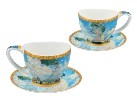 Filiżanka espresso Vanessa - C. Monet, Kobieta z Parasolem (CARMANI) Filiżanka espresso Vanessa - C. Monet, Kobieta z Parasolem (CARMANI)