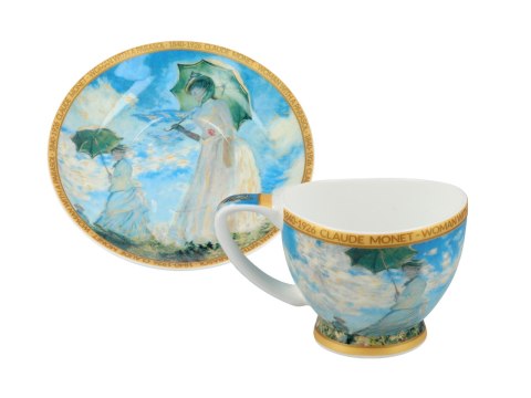 Filiżanka espresso Vanessa - C. Monet, Kobieta z Parasolem (CARMANI) Filiżanka espresso Vanessa - C. Monet, Kobieta z Parasolem (CARMANI)