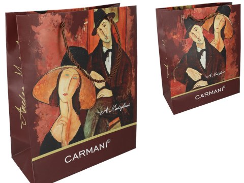 Torebka prezentowa - A. Modigliani, duża (CARMANI) Torebka prezentowa - A. Modigliani, duża (CARMANI)