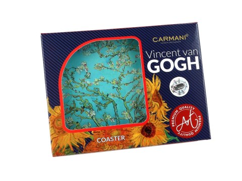Podkładka szklana - V. van Gogh, Kwitnący Migdałowiec (CARMANI) Podkładka szklana - V. van Gogh, Kwitnący Migdałowiec (CARMANI)