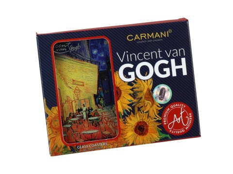 Podkładka szklana - V. van Gogh, Taras Kawiarni w nocy (CARMANI) Podkładka szklana - V. van Gogh, Taras Kawiarni w nocy (CARMANI)