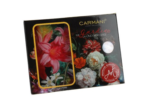 Podkładka szklana - Kwiaty Barokowe, Lilie (CARMANI) Podkładka szklana - Kwiaty Barokowe, Lilie (CARMANI)