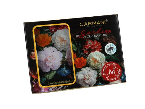 Podkładka szklana - Kwiaty Barokowe, Róże (CARMANI) Podkładka szklana - Kwiaty Barokowe, Róże (CARMANI)