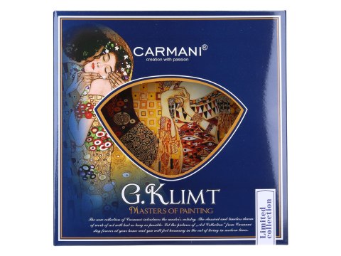 Talerz dekoracyjny - G. Klimt, Adela 25x25cm Talerz dekoracyjny - G. Klimt, Adela 25x25cm