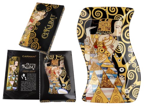 Talerz dekoracyjny - G. Klimt, Oczekiwanie Talerz dekoracyjny - G. Klimt, Oczekiwanie