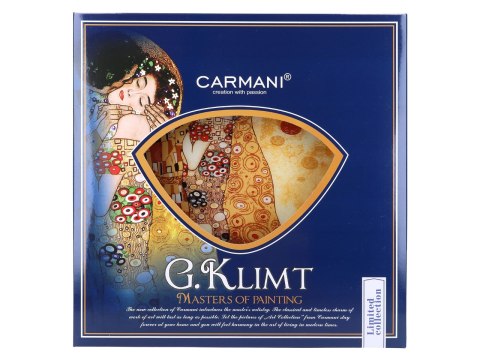 Talerz dekoracyjny - G. Klimt, Pocałunek 30x30cm Talerz dekoracyjny - G. Klimt, Pocałunek 30x30cm