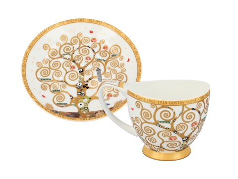 Filiżanka espresso Vanessa - G. Klimt, Drzewo życia, białe tło (CARMANI) Filiżanka espresso Vanessa - G. Klimt, Drzewo życia, białe tło (CARMANI)