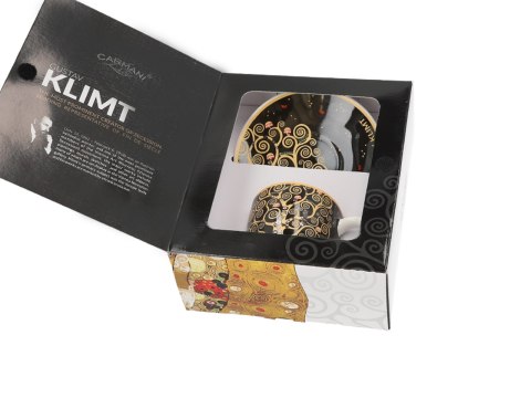 Filiżanka espresso ze spodkiem - G. Klimt, Drzewo życia (CARMANI) Filiżanka espresso ze spodkiem - G. Klimt, Drzewo życia (CARMANI)