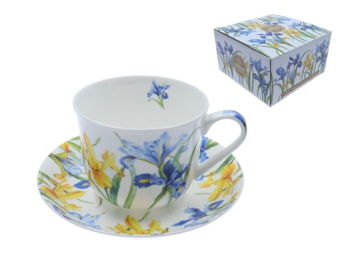 Filiżanka śniadaniowa ze spodkiem - Iris (FBCh) Filiżanka śniadaniowa ze spodkiem - Iris (FBCh)