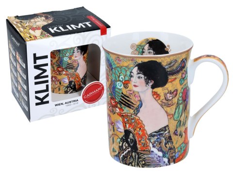 Kubek Classic New - G. Klimt, Kobieta z wachlarzem CARMANI Kubek Classic New - G. Klimt, Kobieta z wachlarzem CARMANI
