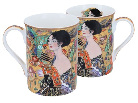 Kubek Classic New - G. Klimt, Kobieta z wachlarzem CARMANI Kubek Classic New - G. Klimt, Kobieta z wachlarzem CARMANI