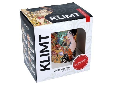 Kubek Classic New - G. Klimt, Kobieta z wachlarzem CARMANI Kubek Classic New - G. Klimt, Kobieta z wachlarzem CARMANI