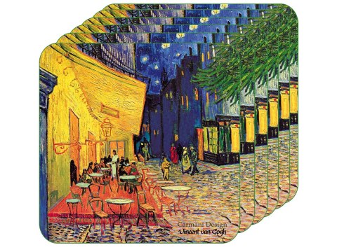 Display 36 podkładek korkowych - Van Gogh Display 36 podkładek korkowych - Van Gogh