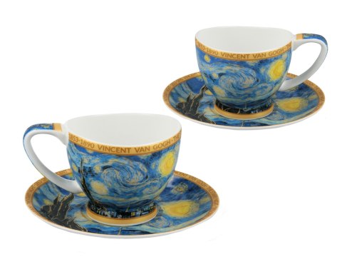 Filiżanka espresso Vanessa - V. van Gogh, Gwiaździsta Noc (CARMANI) Filiżanka espresso Vanessa - V. van Gogh, Gwiaździsta Noc (CARMANI)