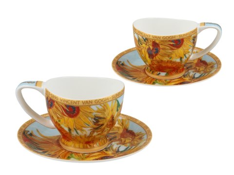 Filiżanka espresso Vanessa - V. van Gogh, Słoneczniki (CARMANI) Filiżanka espresso Vanessa - V. van Gogh, Słoneczniki (CARMANI)