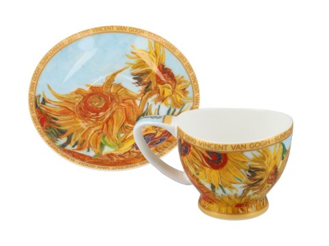 Filiżanka espresso Vanessa - V. van Gogh, Słoneczniki (CARMANI) Filiżanka espresso Vanessa - V. van Gogh, Słoneczniki (CARMANI)