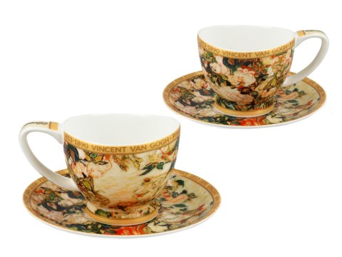 Filiżanka espresso Vanessa - V. van Gogh, Wazon z różami (CARMANI) Filiżanka espresso Vanessa - V. van Gogh, Wazon z różami (CARMANI)