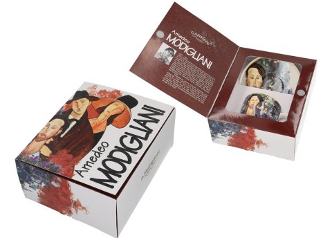 Filiżanka espresso ze spodkiem - A. Modigliani, Leopold Zborowski (CARMANI) Filiżanka espresso ze spodkiem - A. Modigliani, Leopold Zborowski (CARMANI)