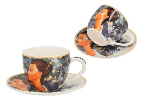 Filiżanka espresso ze spodkiem - A. Modigliani, Lunia Czechowska(CARMANI) Filiżanka espresso ze spodkiem - A. Modigliani, Lunia Czechowska(CARMANI)