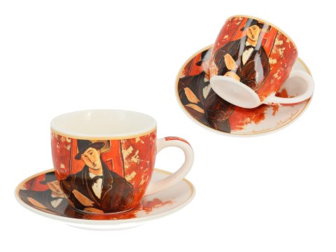 Filiżanka espresso ze spodkiem - A. Modigliani, Mario Varvogli (CARMANI) Filiżanka espresso ze spodkiem - A. Modigliani, Mario Varvogli (CARMANI)