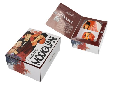Filiżanka ze spodkiem - A. Modigliani, Kobieta w kapeluszu (CARMANI) Filiżanka ze spodkiem - A. Modigliani, Kobieta w kapeluszu (CARMANI)