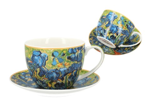 Filiżanka ze spodkiem - V. van Gogh, Irysy (CARMANI) Filiżanka ze spodkiem - V. van Gogh, Irysy (CARMANI)
